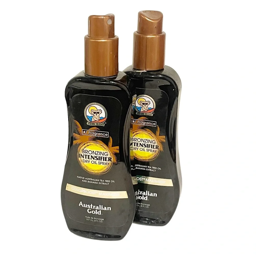 Australian Gold Exotic Blend Bronzing Intensifier Dry‎ Oil Spray Colorboost 8oz